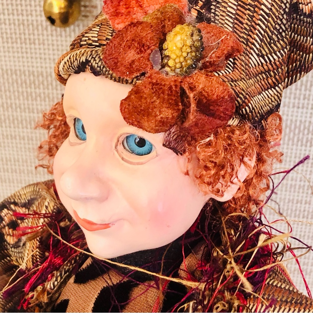 🔥 Elf With A Trumpet Figurine Doll Fall Autumn Christmas